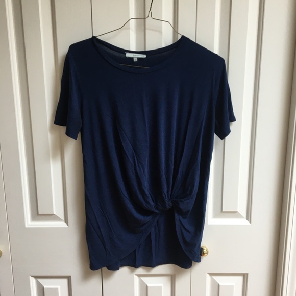 Emma's Closet Short Sleeve Top Navy S - Picture 1 of 5